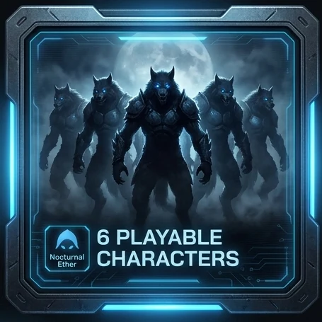 6 Playable Characters